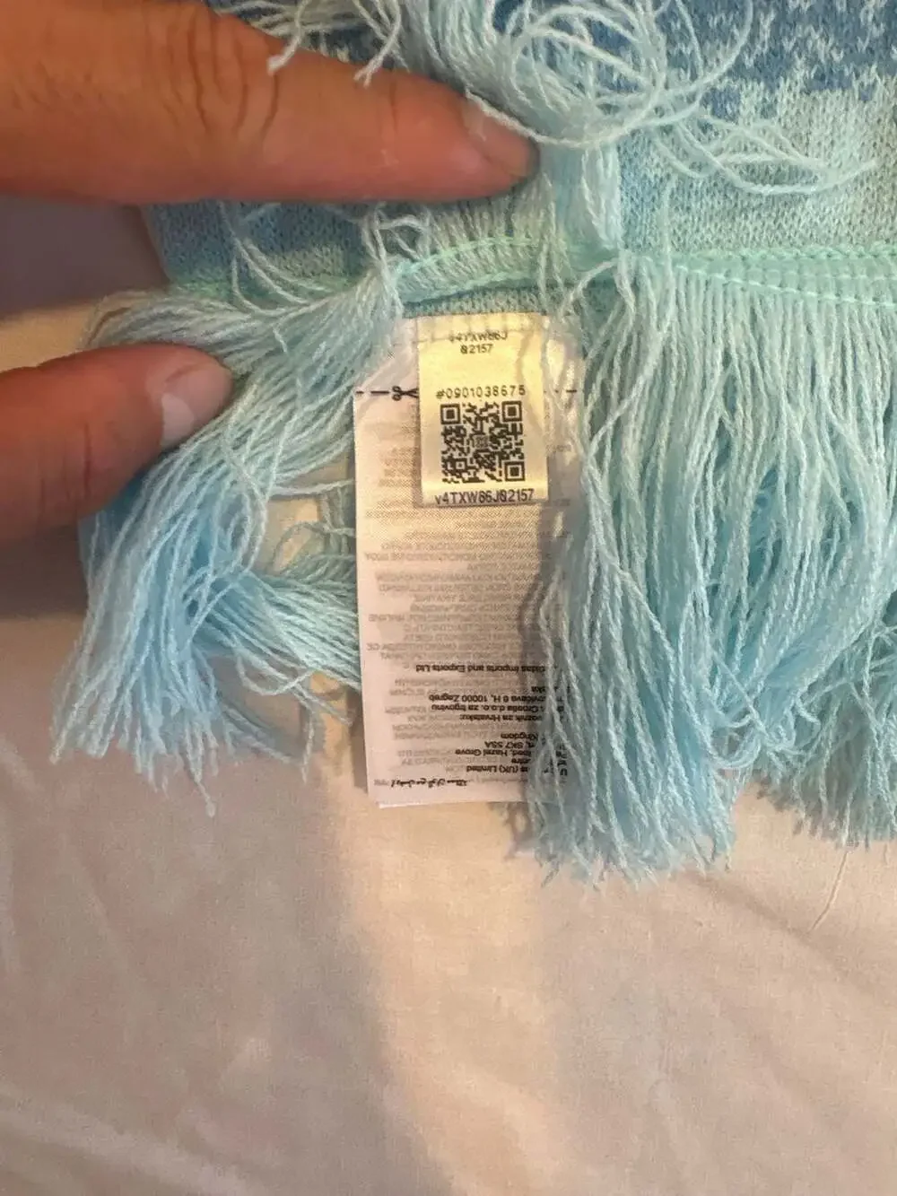 Adidas Argentina 26 Scarf Blue Fan Football Soccer